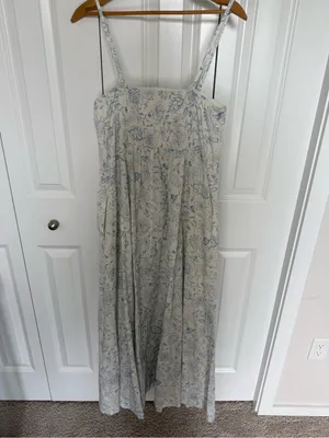 Jetty detachable strap midi dress empire waist floral dress M thumbnail 7