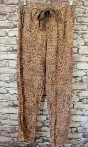 🆕 NWOT Aerie Elastic-Waist Leopard Lounge Pants S 🆕 thumbnail 1
