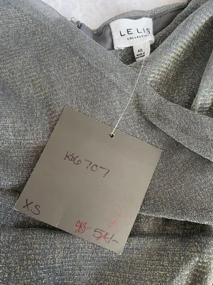 BNWT lelis gray sparkly dress  thumbnail 6
