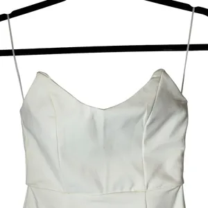 Superdown Stevie‎ Mini Dress Womens XS White Strapless Boned Party Cocktail thumbnail 7