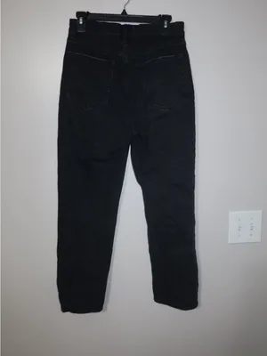 Abercrombie & Fitch Straight Leg Black Jeans thumbnail 2