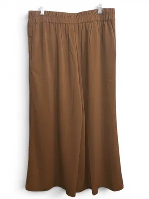 Lg Like Love Wide Leg Brown Pants thumbnail 3