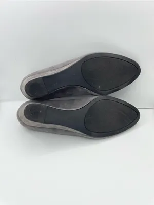 Vaneli suede wedge slip on gray pumps women’s Size 8 1/2M thumbnail 6