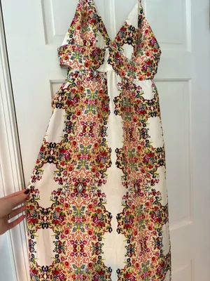 Floral Maxi Dress Multiple Size 0 thumbnail 2