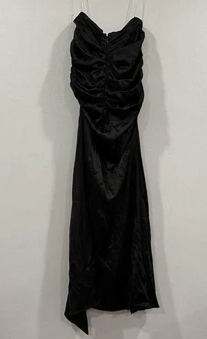 House Of CB Arla Silk Maxi Skirt Small S NWOT thumbnail 4