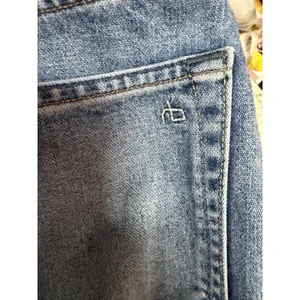 Rag & Bone Suji Denim Skirt Lexi Medium Wash Size 29 Raw Hem thumbnail 5