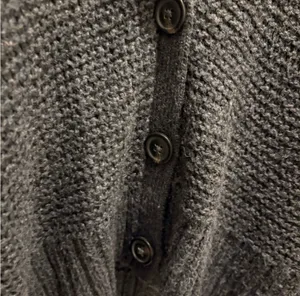 American Eagle Outfitters Charcoal Cardigan thumbnail 4