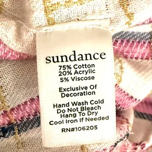 Sundance Veria Midi Tiered Pockets Striped Embroidered Sleeveless Boho Medium thumbnail 9