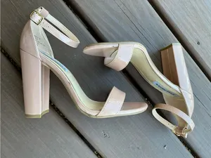 Steve Madden Blush Patent Block Heel Sandals🌷🌷 thumbnail 11