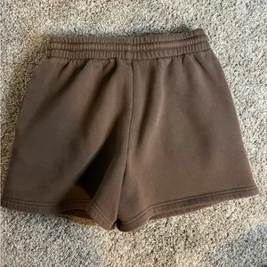 white fox sweat shorts medium thumbnail 2
