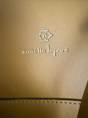 Nanette Lepore Mustard Yellow Tote Bag - Structured Everyday Carry thumbnail 13
