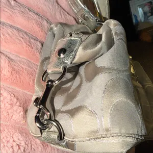 Coach Elegant Gray Designer‎ Handbag thumbnail 10