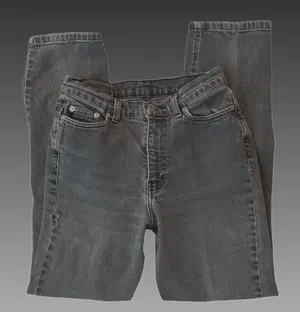 Ralph Lauren Classic‎ Black Denim Jeans Sz 4 thumbnail 1