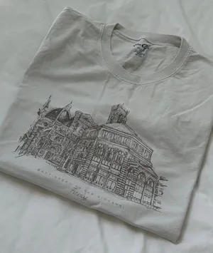Brandy Melville Florence 100% Cotton Tee thumbnail 1