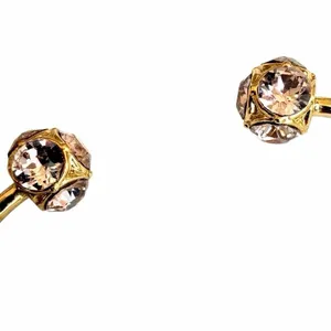Kate Spade Gold Tone Crystal Open Cuff Bracelet thumbnail 9