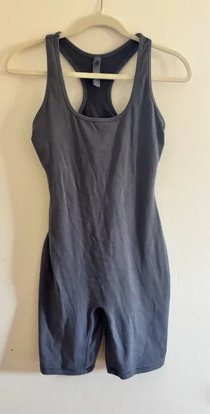 SKIMS Outdoor Mid-Thigh Bodysuit thumbnail 1