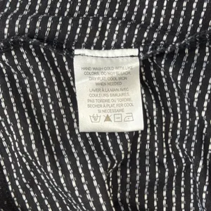 Anthropologie Maeve One Shoulder Top Black White Polka Dot Size Medium thumbnail 6