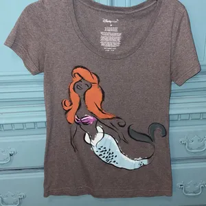 Vintage Disney Store Ariel Little Mermaid 🧜‍♀️ Tee EUC Cotton blend thumbnail 1