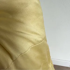 Alexis Saab Pleated Drop Waist Maxi Dress in Yellow S thumbnail 9