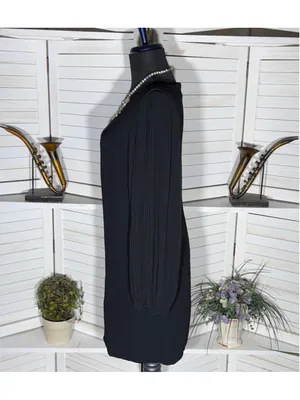 chiffon mini dress balloon sleeves cocktail wedding guest whimsigoth homecoming thumbnail 5