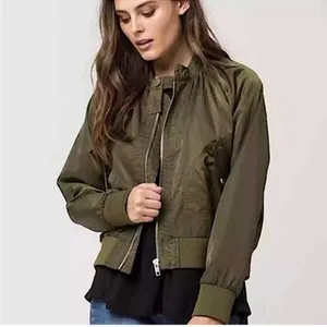 Free People Midnight Satin bomber jacket thumbnail 2