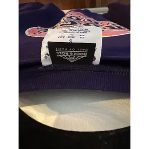 Cleveland’s Rock and Roll Hall of Fame Sweatshirt~Champion~Purple Size Small thumbnail 5