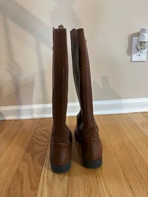 Brown leather boots Size 8.5 thumbnail 5