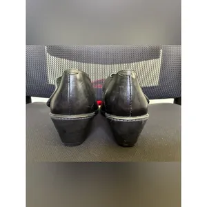 Dansko Bess Black Leather Mary Jane Strap Casual Heel Shoes Women’s Sz 37/7US thumbnail 4