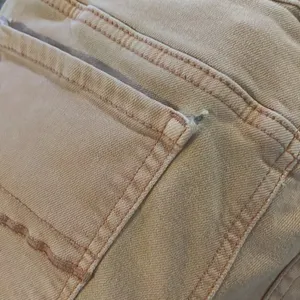 American Eagle Pink Hi Rise Super Stretchy Jean Shortie Shorts‎ thumbnail 7