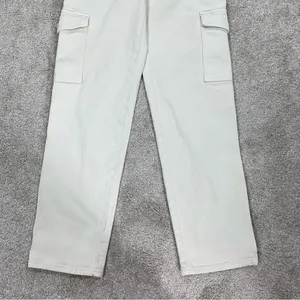 Aritzia Wilfred Modern Supply Twill Cargo Pants High Waisted in Gd Birch Size 0 thumbnail 8