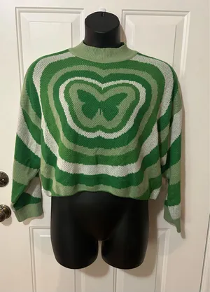 H&M Cropped sweater thumbnail 1