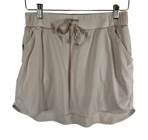 All In Motion Womens Athletic Skort Pink Beige‎ Drawstring Active Skirt Small thumbnail 1
