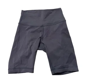 Lululemon High Rise Biker Shorts Black Athletic Yoga‎ Gym Shorts Womens thumbnail 1