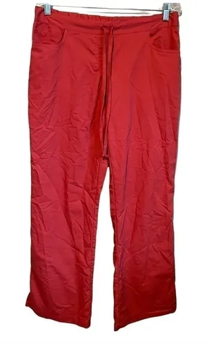 Greys Anatomy By Barco Orange‎ Scrub Pants thumbnail 1