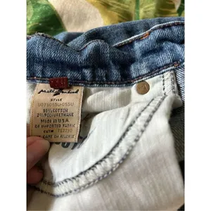 7 For All Mankind Bootcut Jeans Medium Wash Low Rise Size 27 thumbnail 4