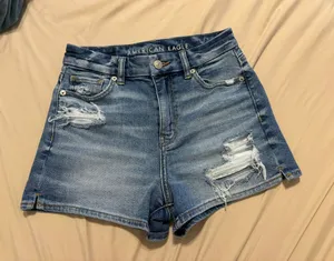 Denim Mom Shorts thumbnail 1