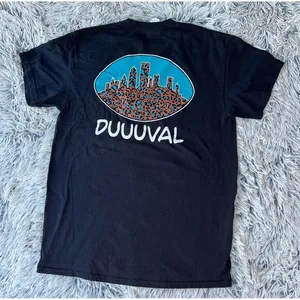 Gildan T Shirt #DTWD Jaguar Duuuval Black‎ Size Medium. thumbnail 2