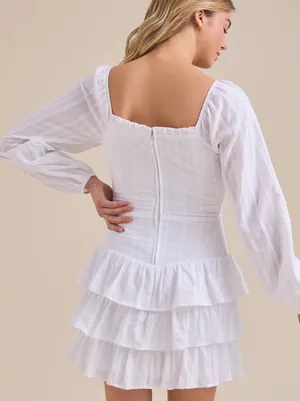 Altar'd State Naomi Embroidered Mini Dress thumbnail 2
