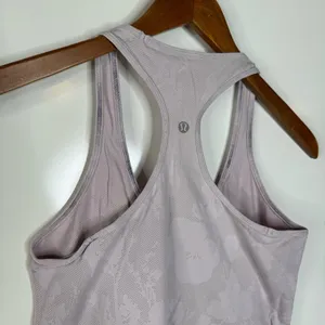 Lululemon Pink Floral Tank Top‎ thumbnail 3