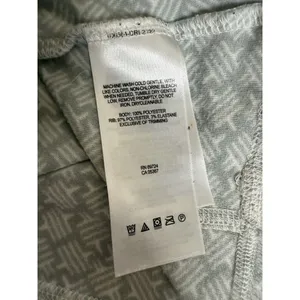 Columbia Sweater Womens Medium Gray White Quarter Zip Soft Fleece‎ Pullover Cozy thumbnail 7