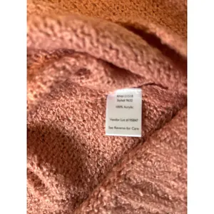 National Pink Knit Button Front Cardigan‎ Sweater Women's 1X Textured thumbnail 4