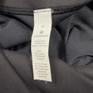 Lululemon Wunder Train High-Rise Tight 21” Leggings Black Women’s Size 4 thumbnail 4