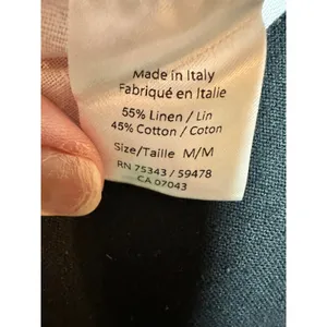 Le Ragazze Italy Linen Cotton Tropical Print Midi Dress Blush Pink Resortwear thumbnail 8