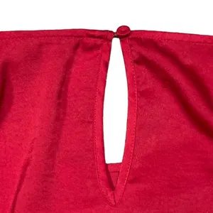 BCBGMAXAZRIA Red Iselin Midi Drape Dress Size Small thumbnail 8
