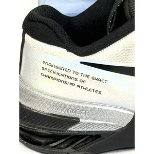 Nike Metcon 8 Premium Womens 8 Silver Iridescent Cross Training Shoes DQ4681-100 thumbnail 9