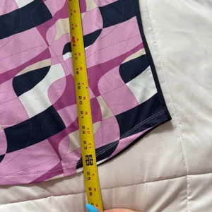 Sport Haley Golf Polo Shirt Womens XS Pink Purple Geometric Abstract Preppy thumbnail 3