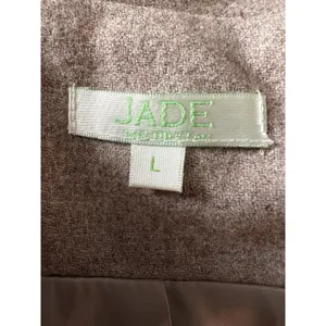 Jade Melody Tam‎ Peacoat Large Wool Blend Faux Fur thumbnail 3