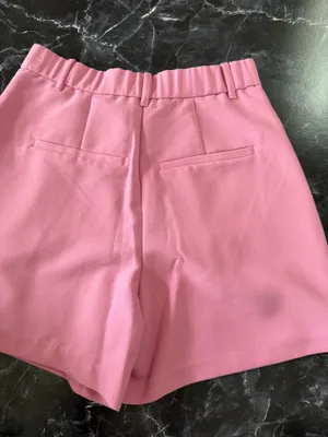 Abercrombie pink trouser shorts thumbnail 6
