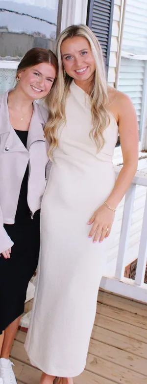 Zara White Long Dress thumbnail 1