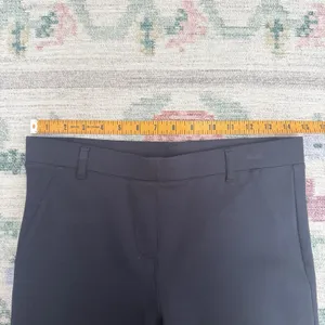 Quince Ultra Stretch Ponte Straight Leg Pants Medium Navy Classic Minimalist thumbnail 5